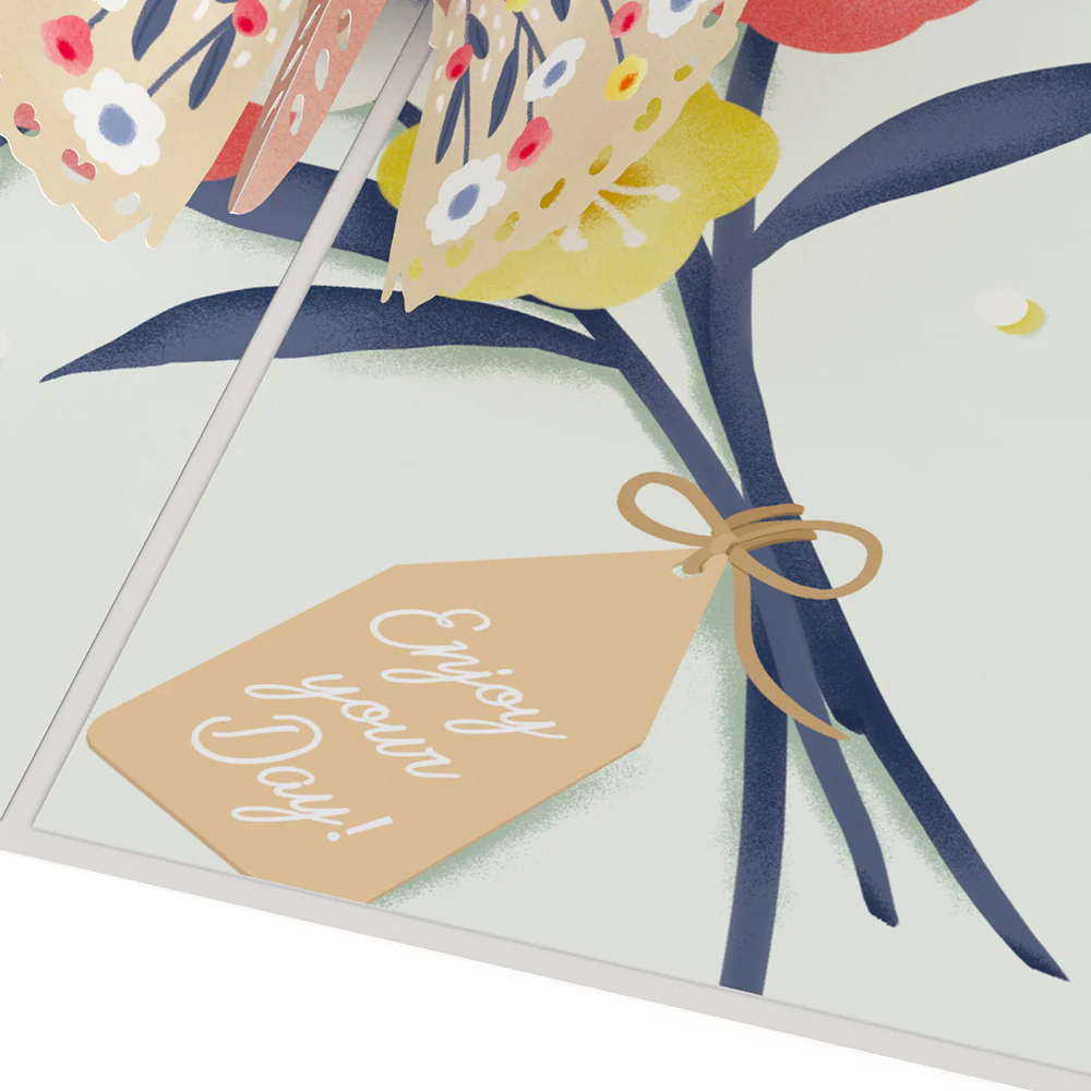 Birthday Butterfly Pop-Up Card - Image 3