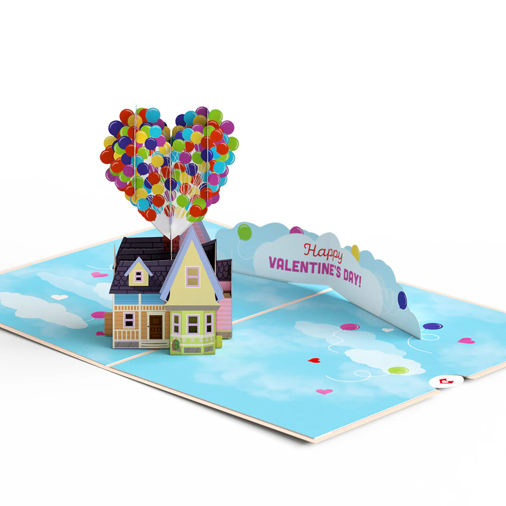 Disney and Pixar Up My Greatest Adventure Valentine Pop-Up Card - Image 3