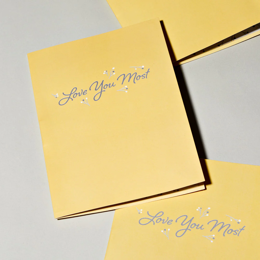 'Love You Most' Mama Bear Plushpop Card - Image 3
