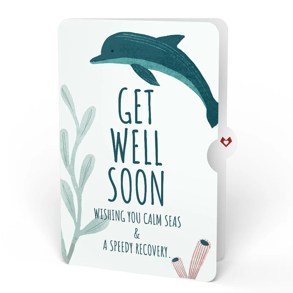 Seaside Sandcastle Get Well Soon Pop-Up Card and Sentiment Set - Image 4